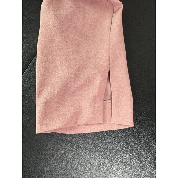 Anthropologie The Essential Pull On Trouser Pants Tapered Womens XS Mauve - Picture 7 of 10